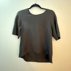 BCBG Simple Professional Black Blouse